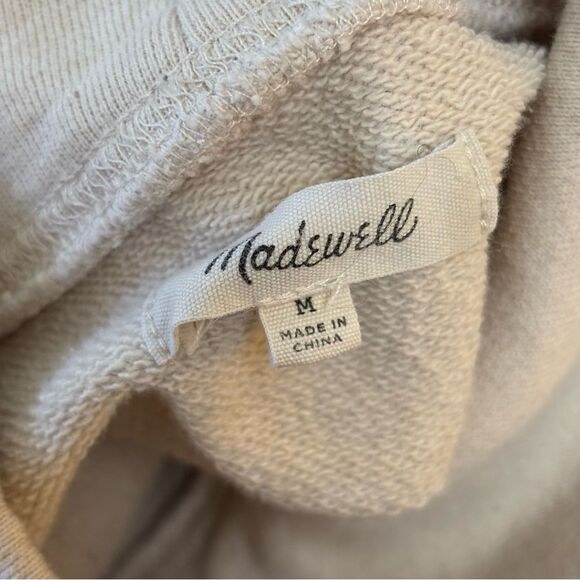 MADEWELL Arrowhead Lodge Funnelneck Sweatshirt Medium - Picture 7 of 8